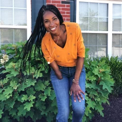 Women's Sonoma Goods For Life® Everyday Adaptive & Easy Dressing V-Neck Long Sleeve Top -StyleUp Sales Store 5816145 ALT2