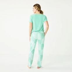 Women's Sonoma Goods For Life® 3-piece Pajama Top, Pajama Shorts & Pajama Pants Sleep Set -StyleUp Sales Store 5879060 ALT