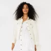 Women's Sonoma Goods For Life® Denim Jacket -StyleUp Sales Store 5923729 Ecru