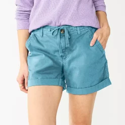 Women's Sonoma Goods For Life® Utility Shorts -StyleUp Sales Store 5927776 Light Blue
