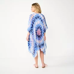 Women's Sonoma Goods For Life® Patchwork Long Ruana 6 Women's Sonoma Goods For Life® Patchwork Long Ruana -StyleUp Sales Store 5948341 ALT