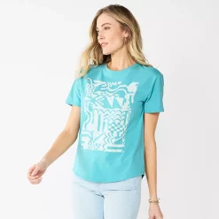 Women's Sonoma Goods For Life® Relaxed Graphic Tee 24 Women's Sonoma Goods For Life® Relaxed Graphic Tee -StyleUp Sales Store 5974706 Turqouise Geo