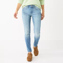 Women's Sonoma Goods For Life® Curvy High-Waisted Skinny Jeans 16 Women's Sonoma Goods For Life® Curvy High-Waisted Skinny Jeans -StyleUp Sales Store 6120421 Super Light Wash