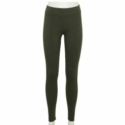Women's Sonoma Goods For Life® Midrise Leggings -StyleUp Sales Store 6120748 Olive