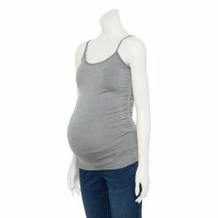Maternity Sonoma Goods For Life® Seamless Camisole - Size XS 9 Maternity Sonoma Goods For Life® Seamless Camisole - Size XS -StyleUp Sales Store 6142300 Grey